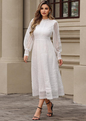 Aubree Crochet Detail Dress