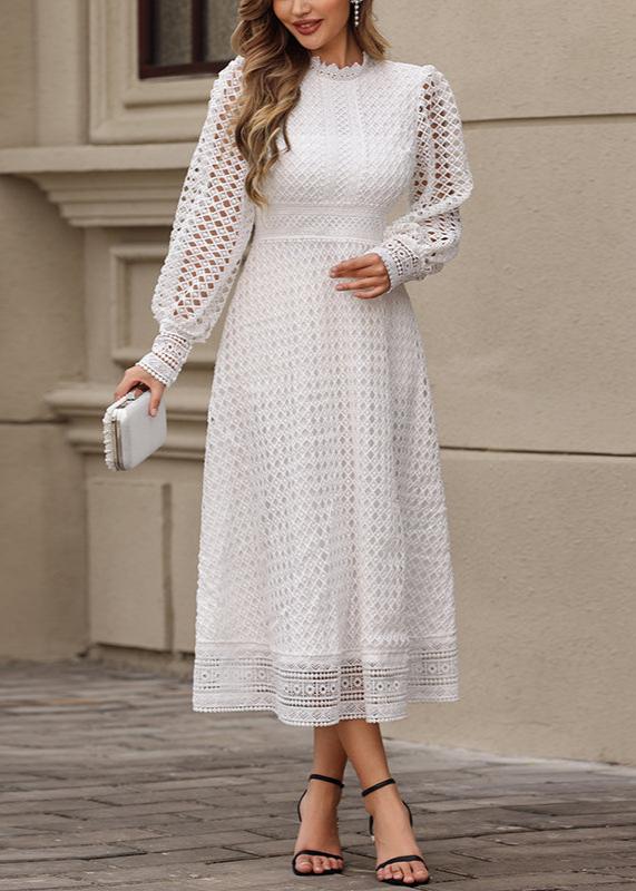 Aubree Crochet Detail Dress