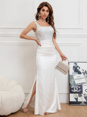 Jinyeon White Gown