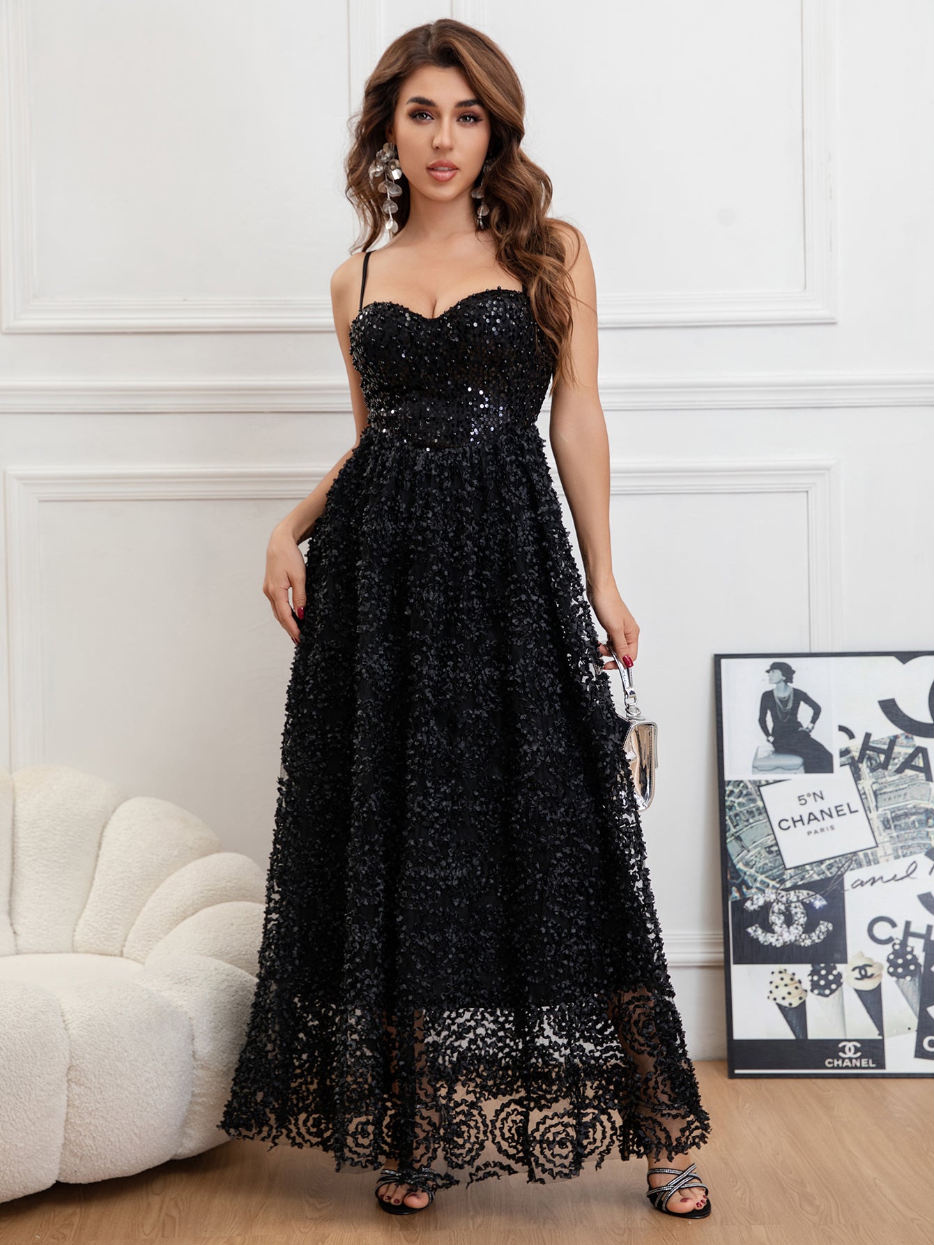 Bellissima Sequined Gown