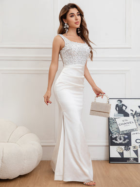 Jinyeon White Gown